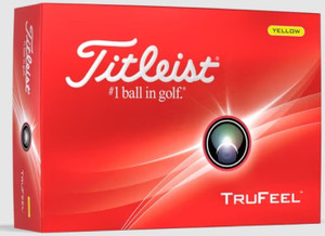 Titleist TruFeel Golf Balls (Yellow, 12pk) 1dz 2024 NEW Titleist TruFeel Golf Balls (Yellow, 12pk) 1dz 2024 NEW