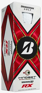 Bridgestone Tour B-RX Mindset Golf Balls (White, 3pk) 1 Sleeve 2024 NEW Bridgestone Tour B-RX Mindset Golf Balls (White, 3pk) 1 Sleeve 2024 NEW