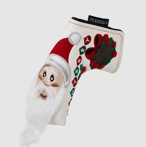 Odyssey Santa Claus Blade Putter Headcover (White/Red/Green) RARE NEW Odyssey Santa Claus Blade Putter Headcover (White/Red/Green) RARE NEW