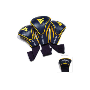 Team Golf Contour Golf Club Headcovers 3pk (West Virginia) NCAA NEW Team Golf Contour Golf Club Headcovers 3pk (West Virginia) NCAA NEW
