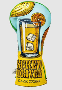 Pins & Aces Screwdriver Driver Headcover (Multi) Golf 2025 NEW Pins & Aces Screwdriver Driver Headcover (Multi) Golf 2025 NEW