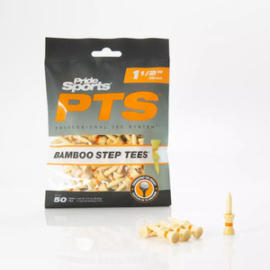 Pride Sports Professional Tee System Step Tees (1 1/2", Bamboo, 50pk) NEW Pride Sports Professional Tee System Step Tees (1 1/2", Bamboo, 50pk) NEW