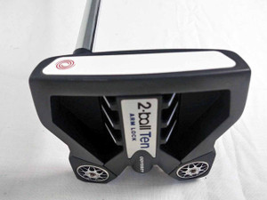 Odyssey 2 Ball Ten Arm Locked Lined Putter 40" (Mallet, Single Bend, LEFT) 2023 Odyssey 2 Ball Ten Arm Locked Lined Putter 40" (Mallet, Single Bend, LEFT) 2023