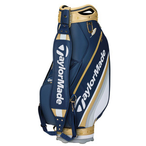Taylor Made Professional Championship Staff Bag (6 way top, Navy/Gold) 2025 NEW Taylor Made Professional Championship Staff Bag (6 way top, Navy/Gold) 2025 NEW