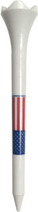 Pride Performance Plastic Golf Tees (3.25", American Flag, 30pk) NEW Pride Performance Plastic Golf Tees (3.25", American Flag, 30pk) NEW