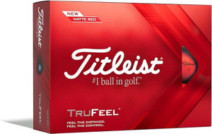 Titleist TruFeel Golf Balls (Red, 12pk) 1dz 2024 NEW Titleist TruFeel Golf Balls (Red, 12pk) 1dz 2024 NEW
