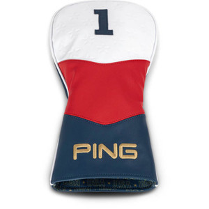 Ping Anthem Driver Headcover (Red/White/Blue, Limited Edition) 2025 NEW Ping Anthem Driver Headcover (Red/White/Blue, Limited Edition) 2025 NEW