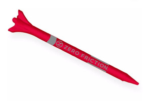 Zero Friction ZFT Maxx 3-Prong Composite Tees (Red/Silver, 2.75", 16pk) NEW Zero Friction ZFT Maxx 3-Prong Composite Tees (Red/Silver, 2.75", 16pk) NEW