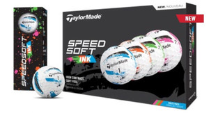 Taylor Made SpeedSoft Ink Golf Balls (Multi, 12pk) 1dz 2025 NEW Taylor Made SpeedSoft Ink Golf Balls (Multi, 12pk) 1dz 2025 NEW