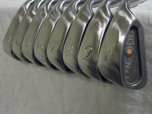 Ping Eye 2 Irons Set 3-PW Brown Dot (Steel ZZ-Lite Stiff) -1/2" Short Golf Clubs Ping Eye 2 Irons Set 3-PW Brown Dot (Steel ZZ-Lite Stiff) -1/2" Short Golf Clubs