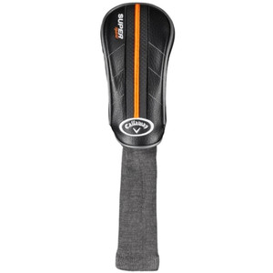Callaway Super Hybrid Headcover (Black/White/Orange) Golf NEW Callaway Super Hybrid Headcover (Black/White/Orange) Golf NEW