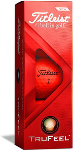 Titleist TruFeel Golf Balls (Red, 3pk) 1 Sleeve 2024 NEW Titleist TruFeel Golf Balls (Red, 3pk) 1 Sleeve 2024 NEW