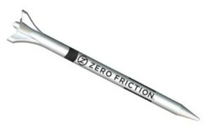 Zero Friction ZFT Maxx 3-Prong Composite Tees (White/Black, 3.25", 16pk) NEW Zero Friction ZFT Maxx 3-Prong Composite Tees (White/Black, 3.25", 16pk) NEW