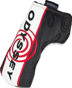 Odyssey Swirl Putter Headcover (Blade, Black/White/Red) Golf Club Cover NEW Odyssey Swirl Putter Headcover (Blade, Black/White/Red) Golf Club Cover NEW