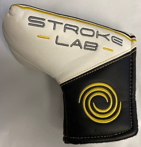 Odyssey Stroke Lab Putter Headcover (Black/Yellow, Large Blade) Golf Odyssey Stroke Lab Putter Headcover (Black/Yellow, Large Blade) Golf