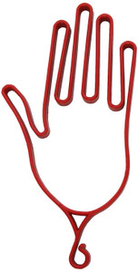 On Course Golf Glove Keeper J & M Golf (Red) w/ Clip NEW On Course Golf Glove Keeper J & M Golf (Red) w/ Clip NEW