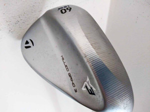 Taylor Made Milled Grind 3 Chrome LB Lob Wedge 60* 08* (Steel) LW Club Taylor Made Milled Grind 3 Chrome LB Lob Wedge 60* 08* (Steel) LW Club