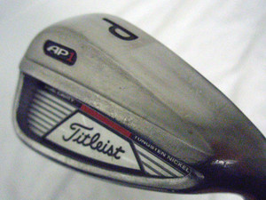 Titleist AP1 Pitching Wedge (Steel Rifle Project X 5.5 Firm) PW Golf Club Titleist AP1 Pitching Wedge (Steel Rifle Project X 5.5 Firm) PW Golf Club