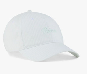 Puma Women's Seersucker Dad Hat (Adjustable) Ladies Golf Cap 2025 NEW Puma Women's Seersucker Dad Hat (Adjustable) Ladies Golf Cap 2025 NEW