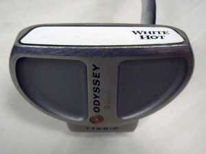 Odyssey White Hot 2-Ball Putter 36" (Heel-Shafted) Mallet Golf Club Odyssey White Hot 2-Ball Putter 36" (Heel-Shafted) Mallet Golf Club