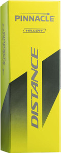 Pinnacle Distance Golf Balls (Yellow, 3 pack) 1 Sleeve 2025 NEW Pinnacle Distance Golf Balls (Yellow, 3 pack) 1 Sleeve 2025 NEW