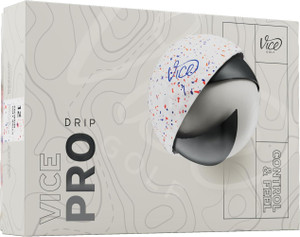 Vice Golf Pro Golf Balls (Drip Red/Blue, 12pk) 1 Dozen 2025 NEW Vice Golf Pro Golf Balls (Drip Red/Blue, 12pk) 1 Dozen 2025 NEW