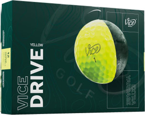 Vice Golf Drive Golf Balls (Yellow, 12pk) 1 Dozen 2025 NEW Vice Golf Drive Golf Balls (Yellow, 12pk) 1 Dozen 2025 NEW