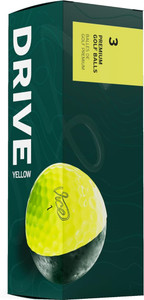 Vice Golf Drive Golf Balls (Yellow, 3pk) 1 Sleeve 2025 NEW Vice Golf Drive Golf Balls (Yellow, 3pk) 1 Sleeve 2025 NEW