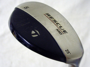 Taylor Made Rescue Mid 5 Hybrid 25* (Graphite, Ladies) Womens 5h Golf Club Taylor Made Rescue Mid 5 Hybrid 25* (Graphite, Ladies) Womens 5h Golf Club