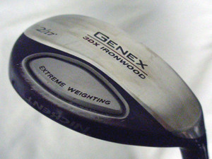 Nickent Genex 3DX Ironwood 2 Hybrid 17* (Steel Speed Tip 90 Regular) Rescue Nickent Genex 3DX Ironwood 2 Hybrid 17* (Steel Speed Tip 90 Regular) Rescue