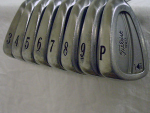 Titleist DCI 990 Irons Set 3-PW (Steel Stiff, LEFT) Muscleback Golf Clubs LH Titleist DCI 990 Irons Set 3-PW (Steel Stiff, LEFT) Muscleback Golf Clubs LH