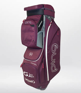 Ping Traverse Cart Bag (Garnet/Heather Grey/Magenta, 14-way) G LE2 Demo 2022 Ping Traverse Cart Bag (Garnet/Heather Grey/Magenta, 14-way) G LE2 Demo 2022