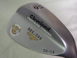 Cleveland 588 Forged Satin Sand Wedge 56* 14* (Steel) SW Golf Club Cleveland 588 Forged Satin Sand Wedge 56* 14* (Steel) SW Golf Club