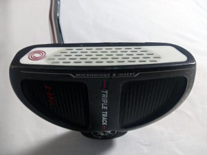 Odyssey Triple Track 2-Ball Putter 34" (Mallet Double Bend, LEFT) Stroke Lab LH Odyssey Triple Track 2-Ball Putter 34" (Mallet Double Bend, LEFT) Stroke Lab LH