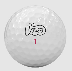 Vice Golf Pro Junior Golf Balls (White, 3pk) 1 Sleeve 2025 NEW