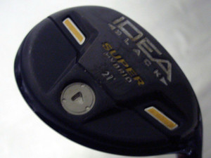 Adams Idea Black Super Hybrid 21* (Voodoo, REGULAR) Rescue Golf Club
