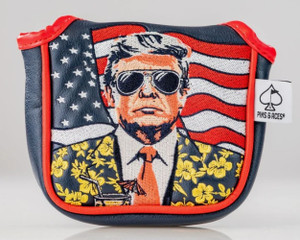 Pins & Aces Trump Gulf of America Mallet Putter Headcover (Multi) Golf 2025 NEW
