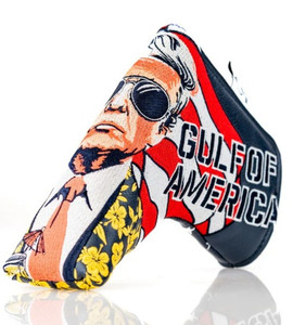 Pins & Aces Trump Gulf of America Blade Putter Headcover (Multi) Golf 2025 NEW