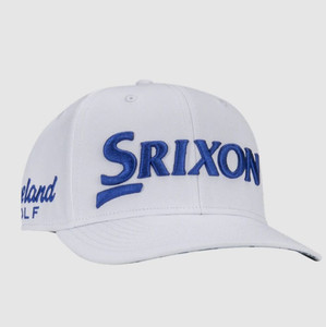 Srixon Limited Edition July Hat (White/Blue, Adjustable) 2023 Dunlop Golf Cap NEW