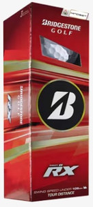 Bridgestone Tour B-RX Mindset Golf Balls (White, 3pk) 1 Sleeve  2026 NEW