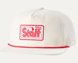 Wilson Retro Rope Snapback Hat (Cream, Adjustable) Golf Cap 2026 NEW