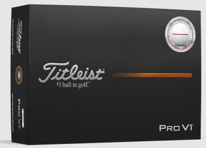 Titleist Pro V1 Performance Alignment Golf Balls (White/Red, 12pk) 1dz 2025 NEW