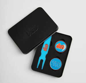 Vice Golf Junior Gator Combo (Divot Tool/2 Ball Markers, Blue/Orange) 2025 NEW