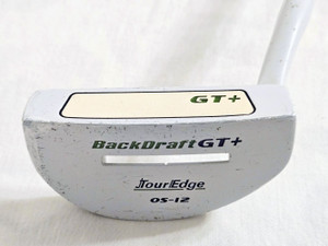 Tour Edge Backdraft GT+ OS-12 Putter 34" (White/Lime) Golf Club