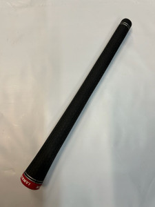Lamkin Crossline 360 Golf Grip (Black/Red, Standard) TaylorMade Logo PULL OFF