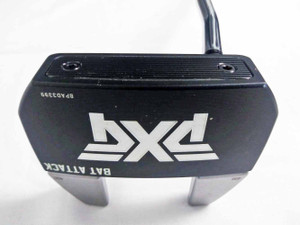 PXG Bat Attack Black Chrome Putter (35" Double Bend) Mallet Golf Club