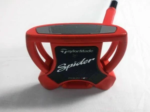 Taylor Made Spider Tour Putter 35" (Orange, Mallet, Slant Neck) Golf Club