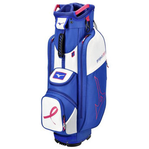 Mizuno Project Zero LW-C Cart Bag (10.5", 7-way top, Blue/Pink) NSW
