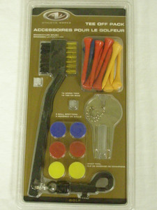 Athletic Works Tee Off Pack Golf Accessories Set NEW