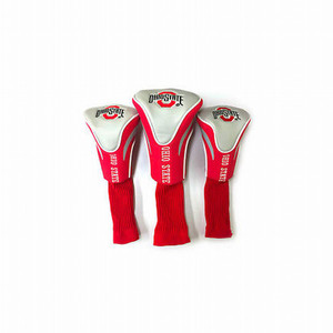 Team Golf Contour Golf Club Headcovers 3pk (Ohio State) NCAA NEW